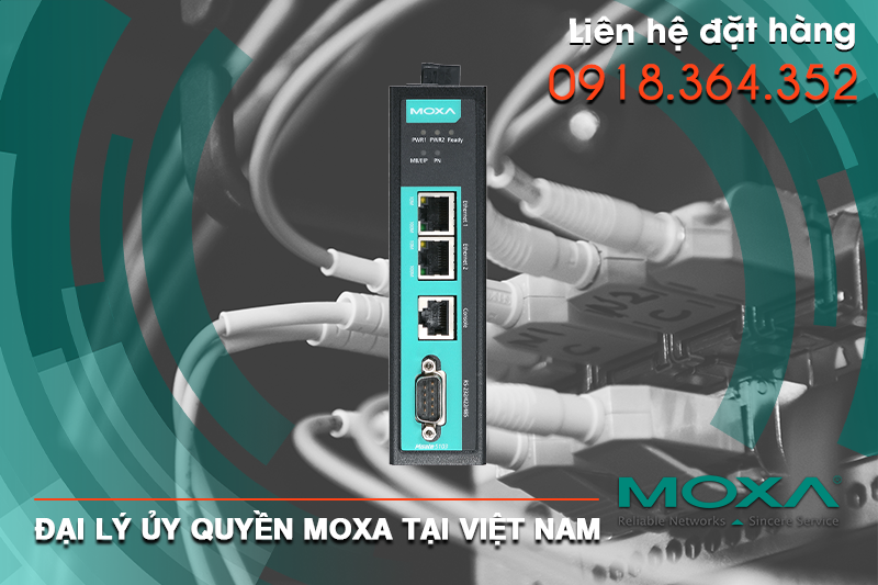 MGate 5103-T - Bộ chuyển đổi 1 cổng Modbus RTU/ASCII/TCP/EtherNet/IP ...